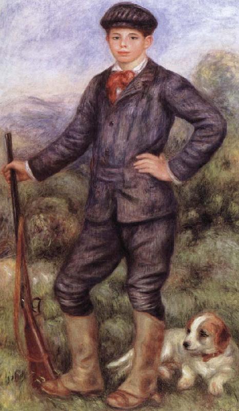Pierre Renoir Jean Renior as a Hunter china oil painting image